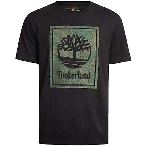 Timberland  T-Shirt T-Shirt mit Camouflage-Box-Logo günstig online kaufen