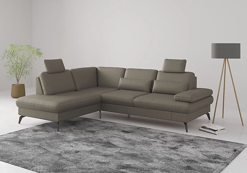 sit&more Ecksofa "Morris L-Form, inkl. Sitztiefenverstellung", wahlweise mi günstig online kaufen