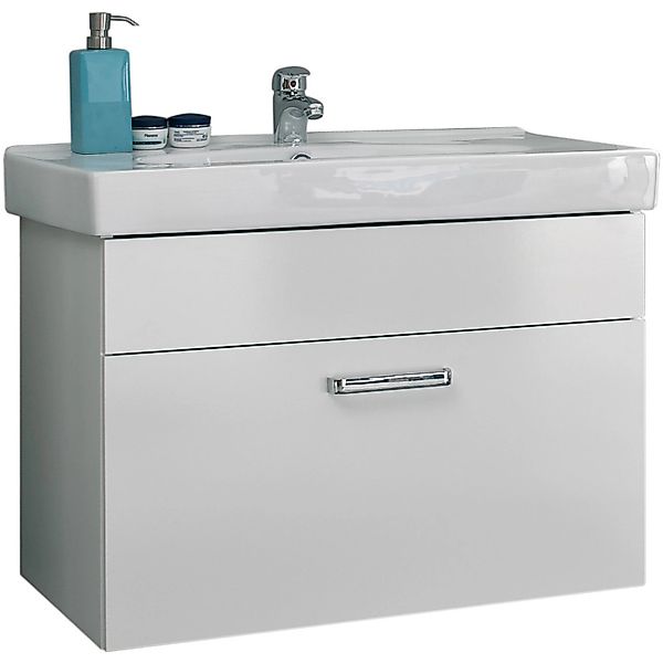 Pelipal Waschtisch Quickset 312 80 cm Weiß mit Softclose günstig online kaufen