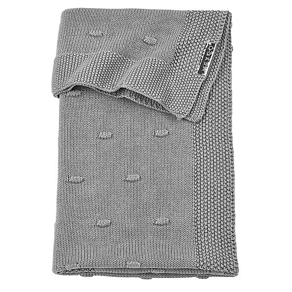 Babydecke 116 Grey, Meyco Baby, 75x100cm günstig online kaufen