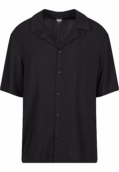URBAN CLASSICS Langarmhemd "Urban Classics Herren Loose Viscose Shirt", (1 günstig online kaufen