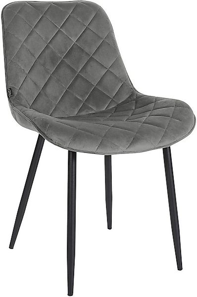 CLP Esszimmerstuhl Springs, gesteppte Polsterung, Metallgestell günstig online kaufen