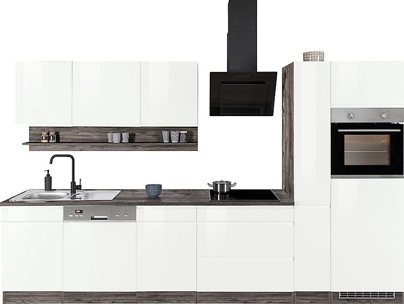 KOCHSTATION Küchenzeile KS-Virginia, Breite 330 cm, günstig online kaufen