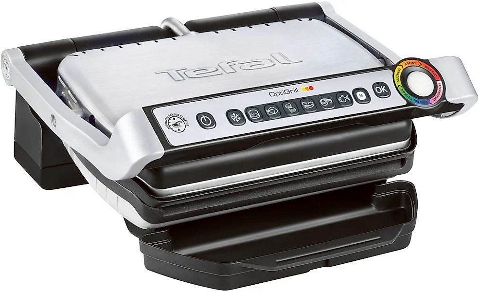 Tefal Kontaktgrill "OptiGrill, 6 automatische Programme, ein manuelles Prog günstig online kaufen