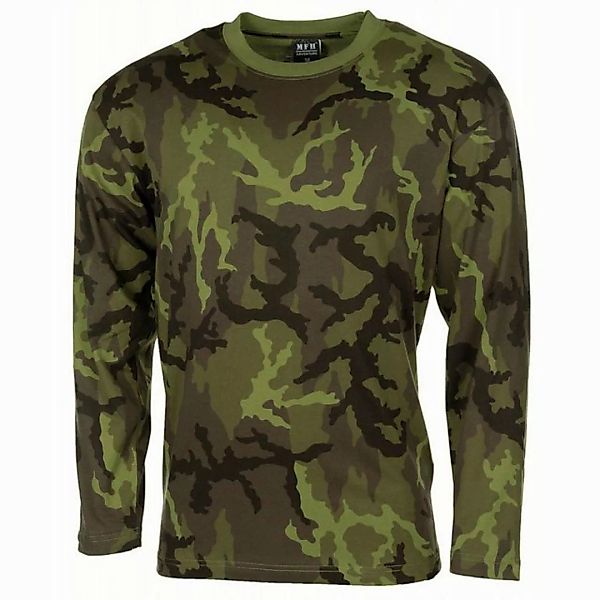 MFH T-Shirt Outdoor Tarn-Shirt, langarm, M 95 CZ tarn, 170 g/m² XXXL günstig online kaufen