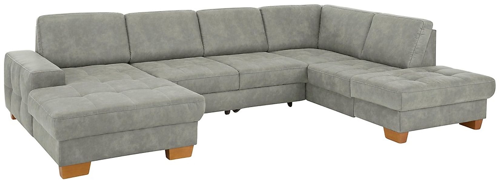 Home affaire Wohnlandschaft »Puccini U-Form« mit Federkern, Sitztiefenverst günstig online kaufen