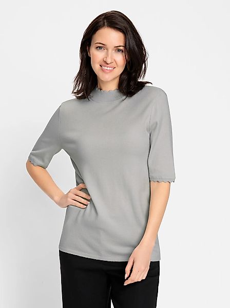 Inspirationen Stehkragenpullover "Stehkragen-Pullover" günstig online kaufen