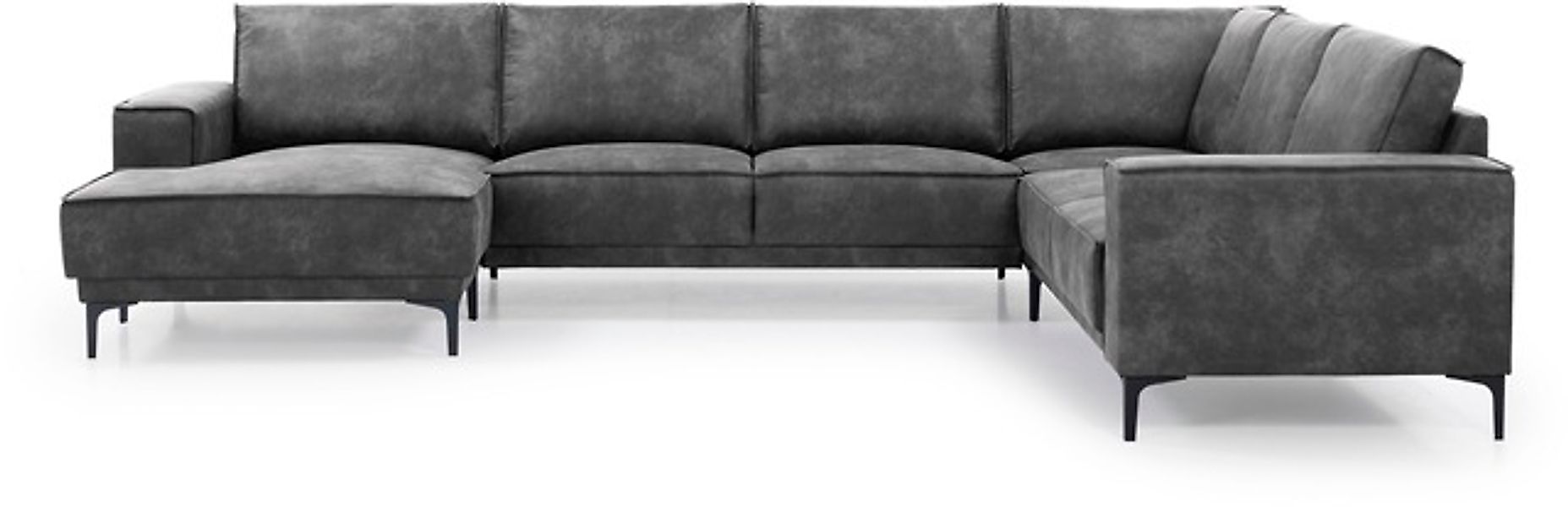 Places of Style Wohnlandschaft »XXL Sofa Oland, Struktur, Flachgewebe, Luxu günstig online kaufen