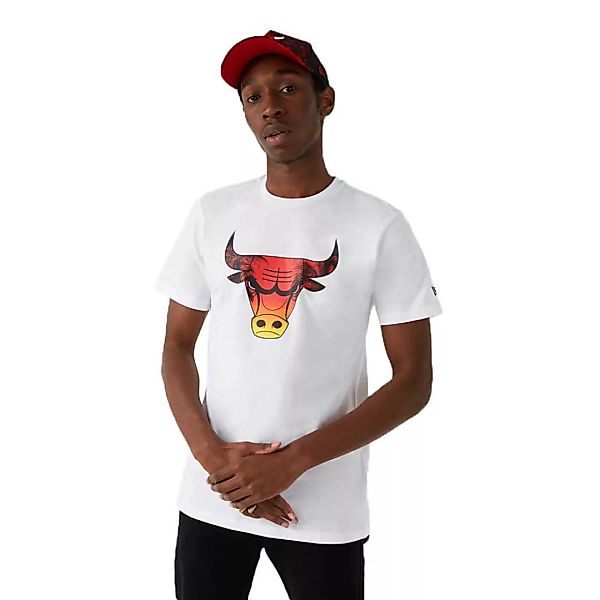 New Era Summer City Infill Chicago Bulls Kurzärmeliges T-shirt M White günstig online kaufen