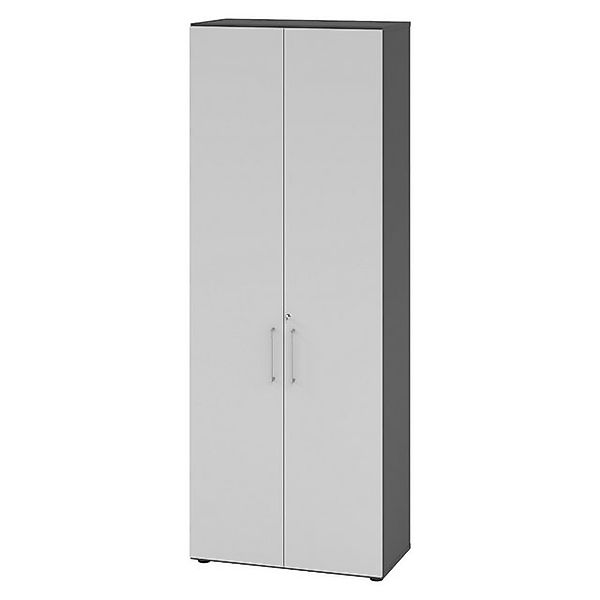 bümö Aktenschrank smart Büroschrank - 6 Ordnerhöhen Dekor: Graphit/Grau günstig online kaufen