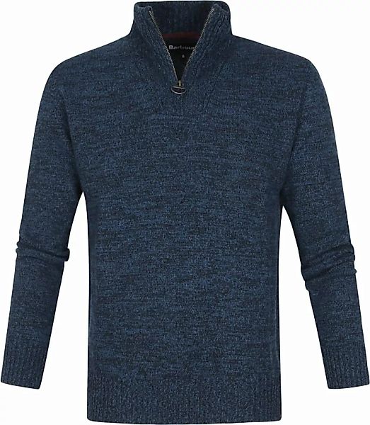 Barbour Half Zip Pullover Lambswool Navy - Größe XL günstig online kaufen