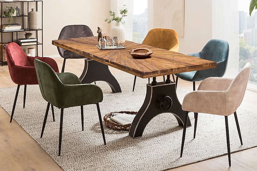 SIT Esstisch, mit außergewöhnlichem Sonnen-Design günstig online kaufen