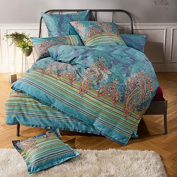 Bassetti Bettwäsche Bettwäsche "Elba V3", Mako-Satin, günstig online kaufen