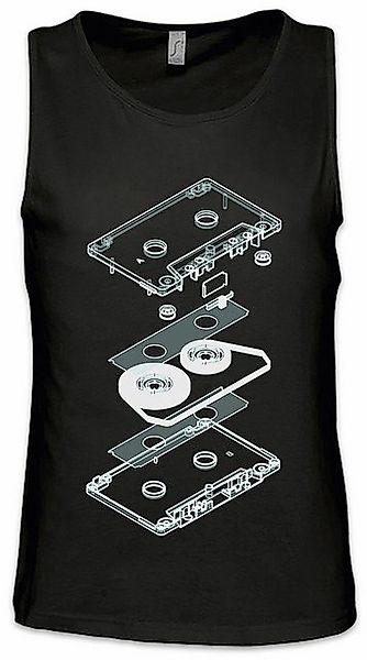 Urban Backwoods Tanktop Explosion Audio Cassette Ärmelloses T-Shirt 80s Kas günstig online kaufen