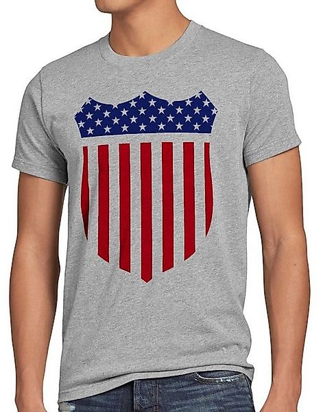 style3 T-Shirt USA Amerika Medal Medaille Wappen Flagge sheriff stars strip günstig online kaufen