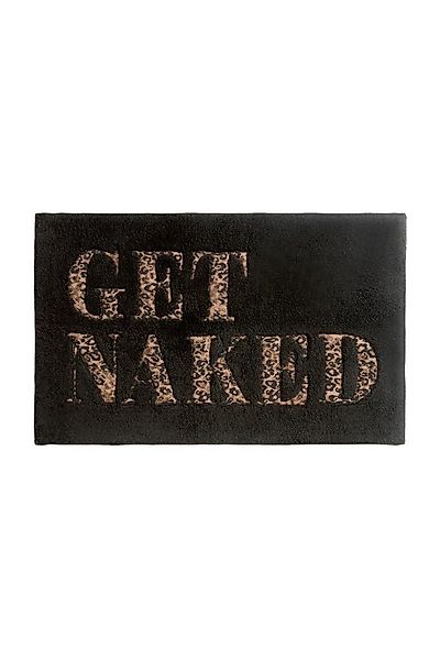 Next Badematte Badematte mit Leoparden-Slogan-Print, Höhe 80 mm, Baumwolle günstig online kaufen