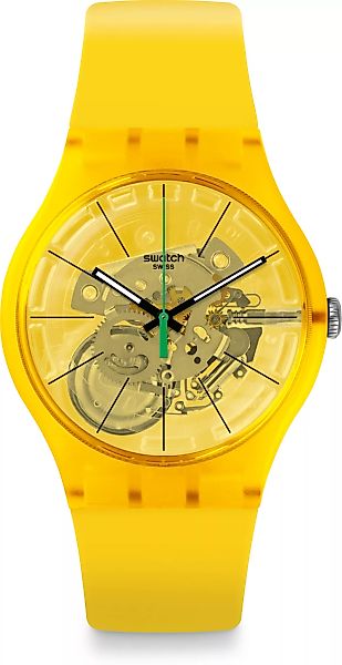 Swatch BIO LEMON SUOJ108 Armbanduhr günstig online kaufen