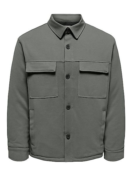ONLY & SONS Langarmhemd ONSNEWKODYL SHACKET SWEAT günstig online kaufen