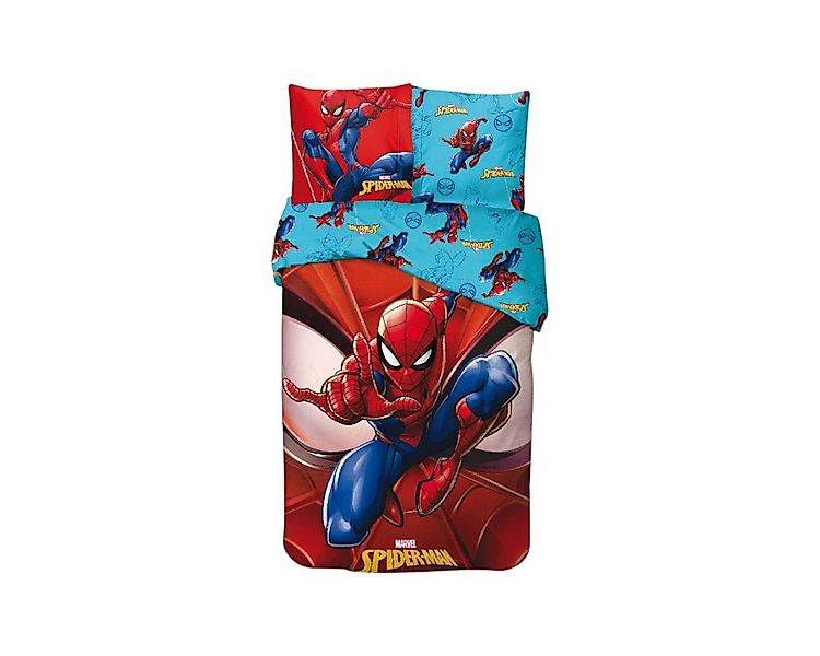 Spiderman Kinderbettwäsche Spiderman Red Alert Bettwäsche 140x200cm günstig online kaufen