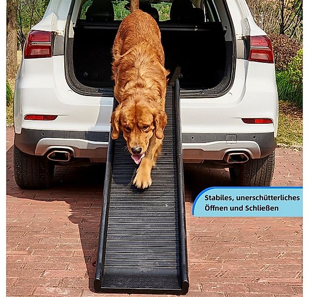 Mucola Hunderampe Hunderampe klappbar Teleskop Einstiegshilfe Hundetreppe T günstig online kaufen
