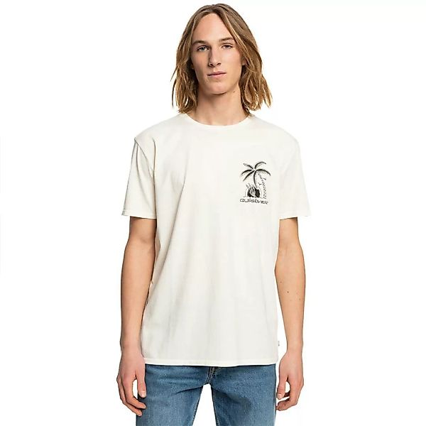 Quiksilver Days Off Kurzärmeliges T-shirt M Antique White günstig online kaufen