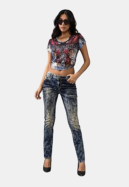 Cipo & Baxx Regular-fit-Jeans "Jeans" mit cooler Waschung, WD222 günstig online kaufen