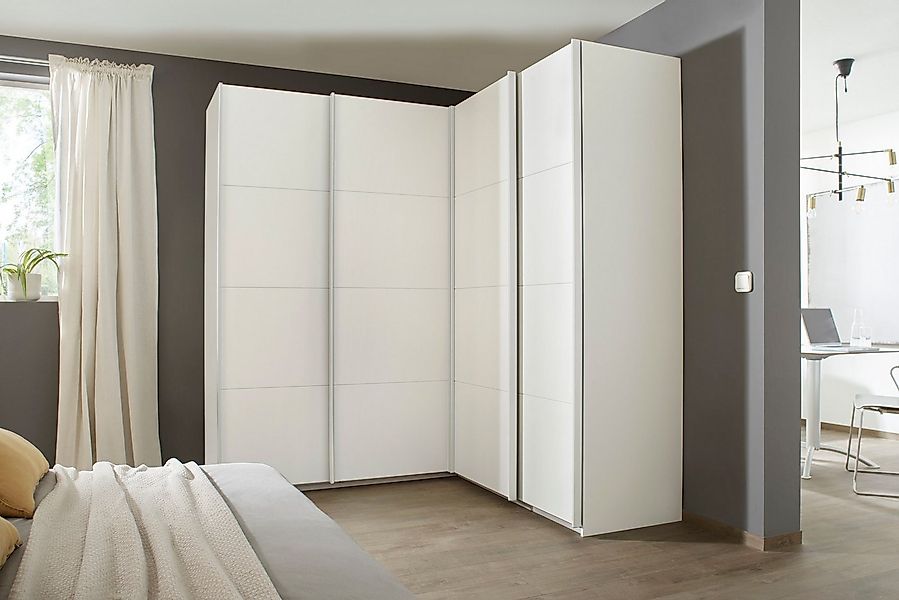 rauch Schwebetürenschrank "Schrank Garderobe Eckkleiderschrank QUADRA Front günstig online kaufen