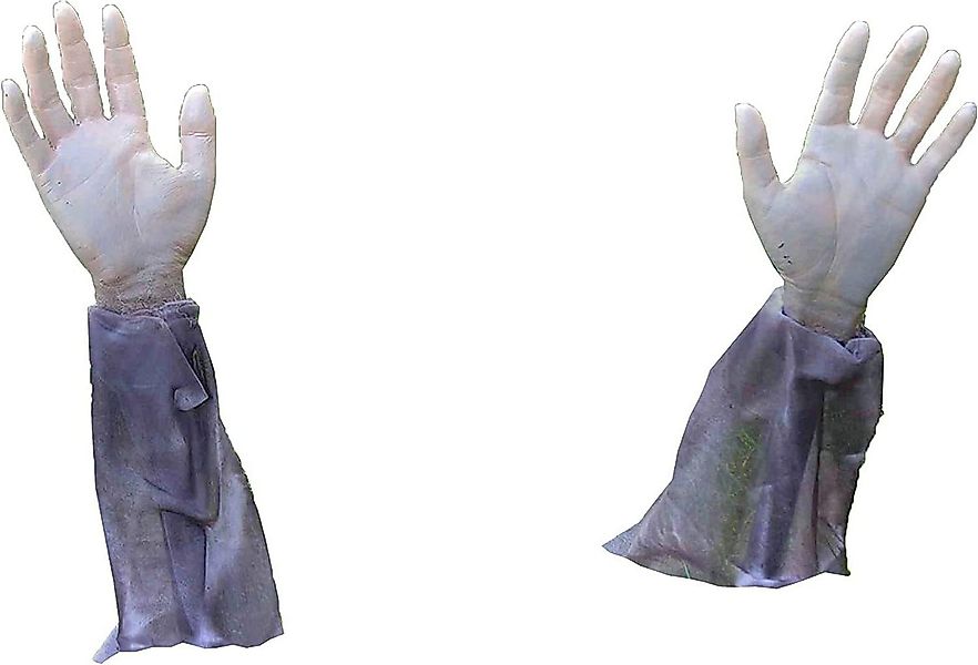 Rubies Niederlande b.v. Dekoobjekt Gartenstecker Arme gruselige Halloween D günstig online kaufen