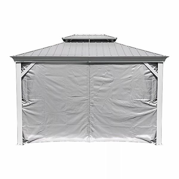 Sojag Vorhang-Set für Aluminium Pavillon Messina 10 x 12 Taupe günstig online kaufen