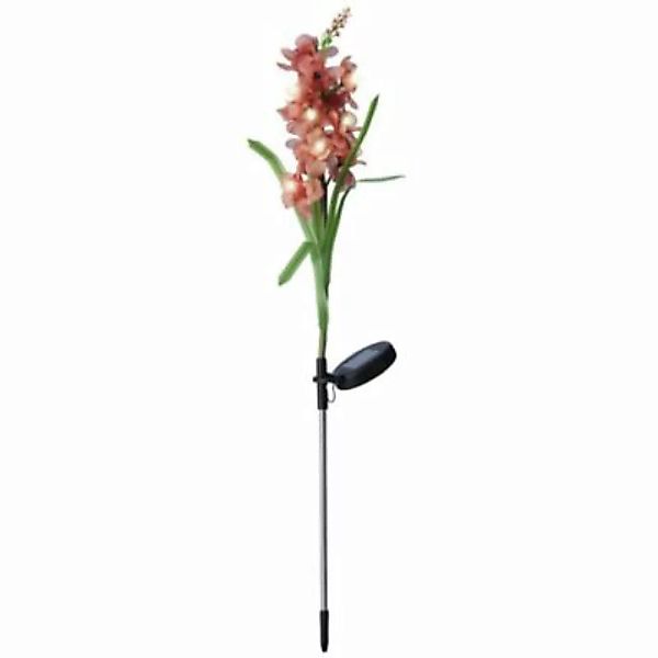 MARELIDA LED Solar Gartenstecker Gladiole Blume H: 81cm rot günstig online kaufen