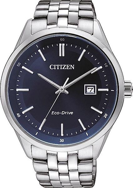 Citizen Solaruhr BM7251-53L, Armbanduhr, Herrenuhr, Datum, analog, Edelstah günstig online kaufen