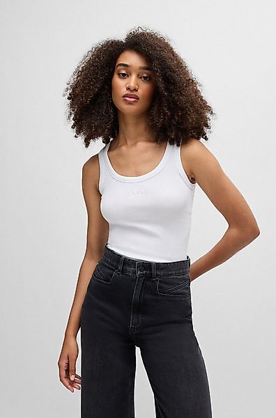 BOSS ORANGE Longtop Ematite Premium Damenmode mit Rundhalsausschnitt günstig online kaufen