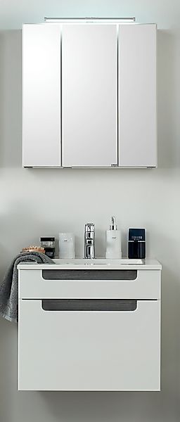 welltime Badmöbel-Set "Siena", (2 St.), Breite 80 cm, Waschtisch mit Minera günstig online kaufen