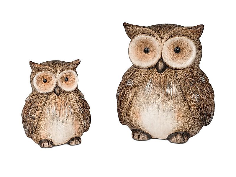 formano Dekofigur Herbst, Farbe: Braun, Motiv: Eule günstig online kaufen