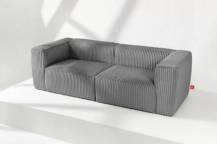 Konsimo 3-Sitzer Einzelsofa 3-Personen FEROX, hergestellt in der EU, aus br günstig online kaufen