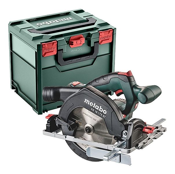 metabo Akku-Handkreissäge KS 18 LTX 57, Ohne Akku in MetaBox 340 günstig online kaufen