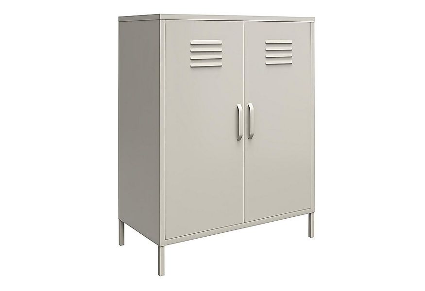 loft24 Mehrzweckschrank Bradford Spind Schrank aus Metall, 2 Türen günstig online kaufen