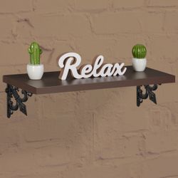 relaxdays Wandregalhalter Regalwinkel Gusseisen antik 2er günstig online kaufen