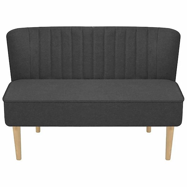 Sofa Stoff 117 X 55,5 X 77 Cm Dunkelgrau günstig online kaufen