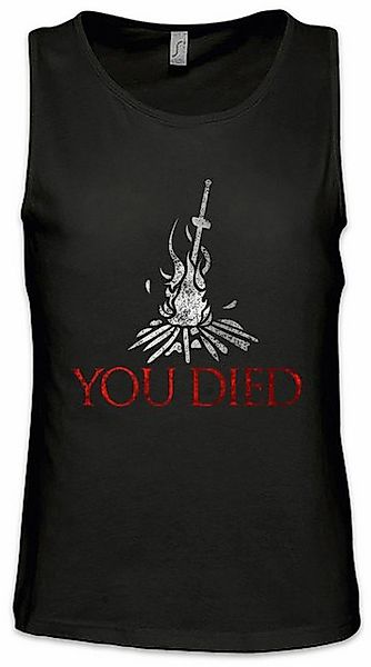 Urban Backwoods Tanktop You Died Soul Ärmelloses T-Shirt Shirt Firelink Shr günstig online kaufen