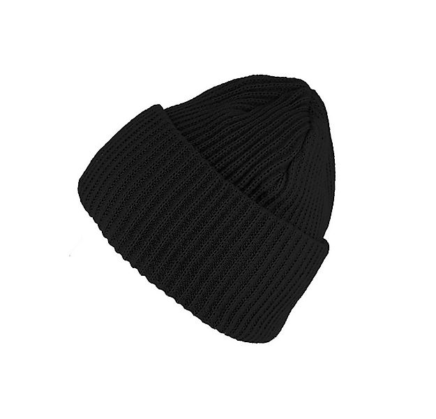 Fiebig Beanie Oversize Strickmütze Ecoline mit Umschlag günstig online kaufen