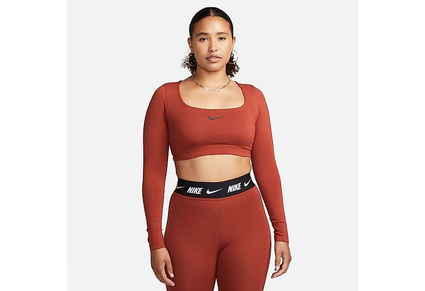 Nike Sportswear Langarmshirt W NSW LS CROP TOP SW günstig online kaufen