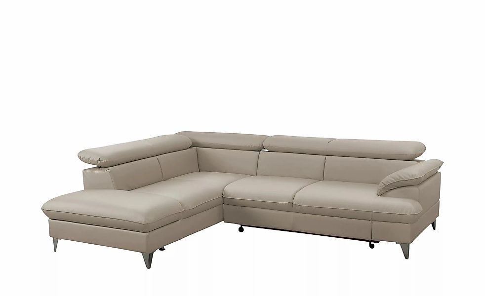 uno Ecksofa aus Kunstleder David ¦ beige ¦ Maße (cm): B: 208 H: 74 T: 256.0 günstig online kaufen