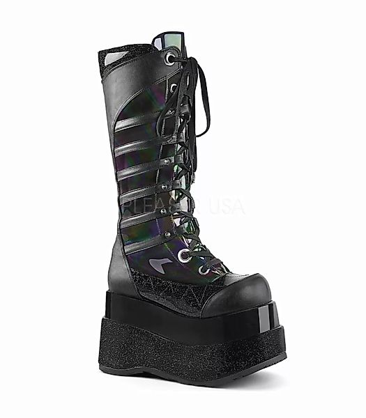 Demonia Plateau Stiefel BEAR-205 schwarz (Schuhgröße: EUR 36) günstig online kaufen