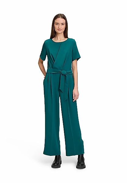 Betty&Co Overall "Betty & Co Jumpsuit mit Bindegürtel", (1 tlg.) günstig online kaufen