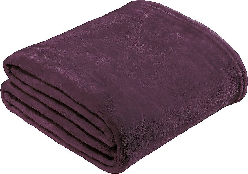 Wohndecke Wohndecke "Amarillo", REDBEST, Fleece Uni günstig online kaufen