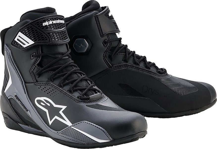 Alpinestars Faster 4 Drystar wasserdichte Motorrad Schuhe Motorradstiefel w günstig online kaufen