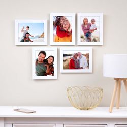 PHOTOLINI Bilderrahmen 5er Set breite Rahmen, günstig online kaufen
