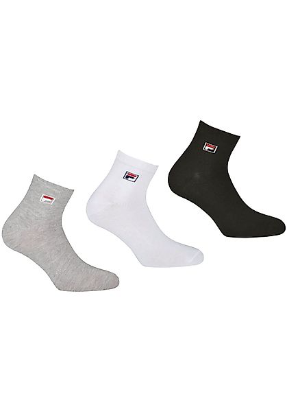 Fila Kurzsocken UNISEX QUARTER PLAIN SOCKS günstig online kaufen