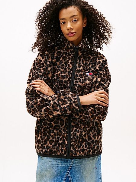 Tommy Jeans Sweatjacke TJW ZIP THROUGH BADGE TEDDY günstig online kaufen